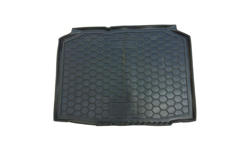 Килимок в багажник Skoda Fabia 2007 – 2010, поліуретановий, Avto-Gumm