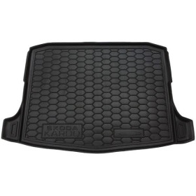 Коврик в багажник Skoda Karoq 2018 –, полиуретановый, Avto-Gumm