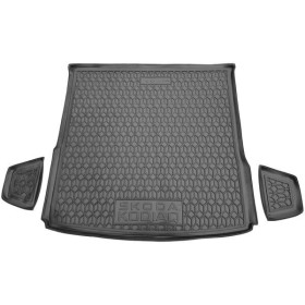 Коврик в багажник Skoda Kodiaq 2024 –, полиуретановый, Avto-Gumm