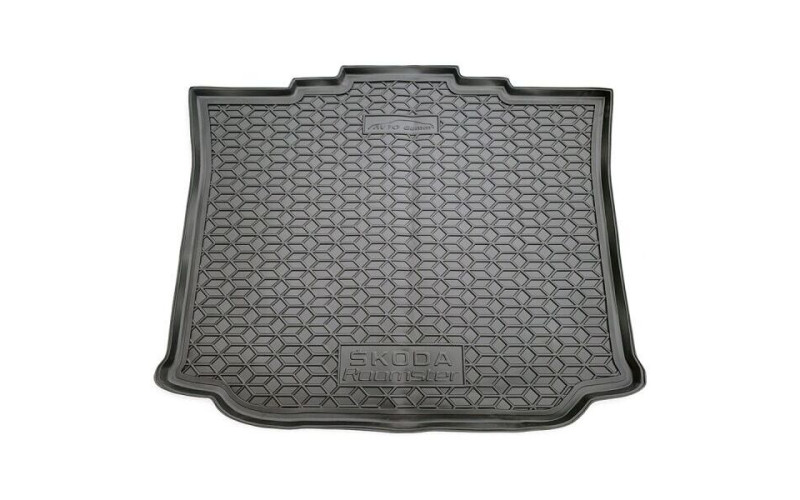 Коврик в багажник Skoda Roomster 2006 – 2010, полиуретановый, Avto-Gumm