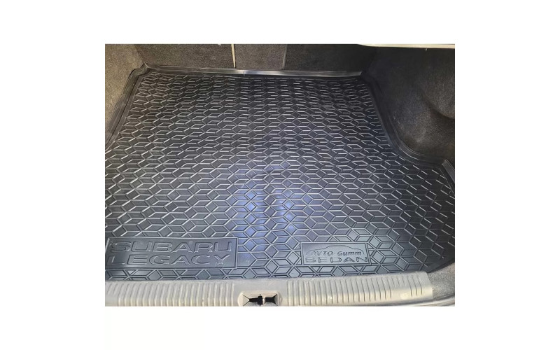 Коврик в багажник Subaru Outback 2003 – 2009 BP, полиуретановый, Avto-Gumm