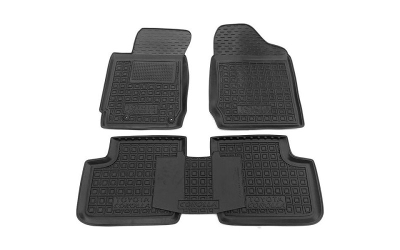 Коврики в салон Toyota Corolla 2001 – 2007 E12 полиуретановые, Avto-Gumm