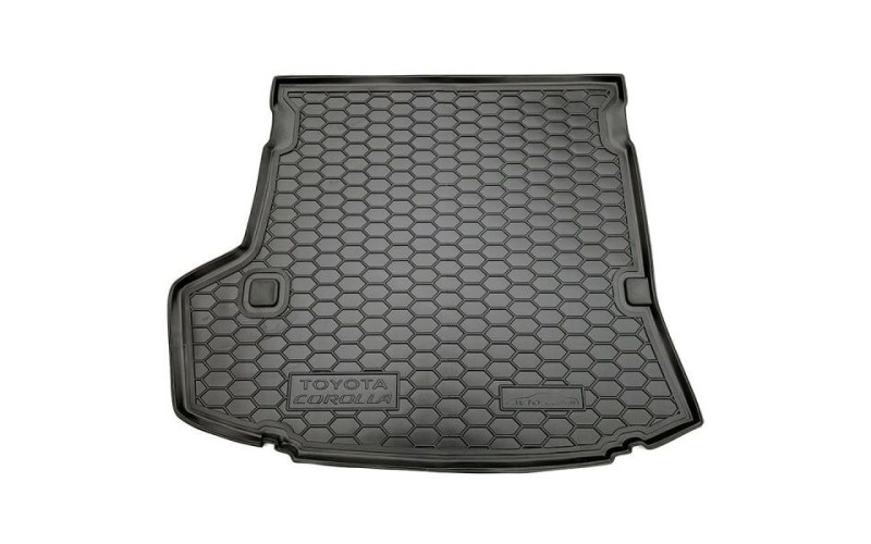 Коврик в багажник Toyota Corolla 2006 – 2013 E14, E15, полиуретановый, Avto-Gumm