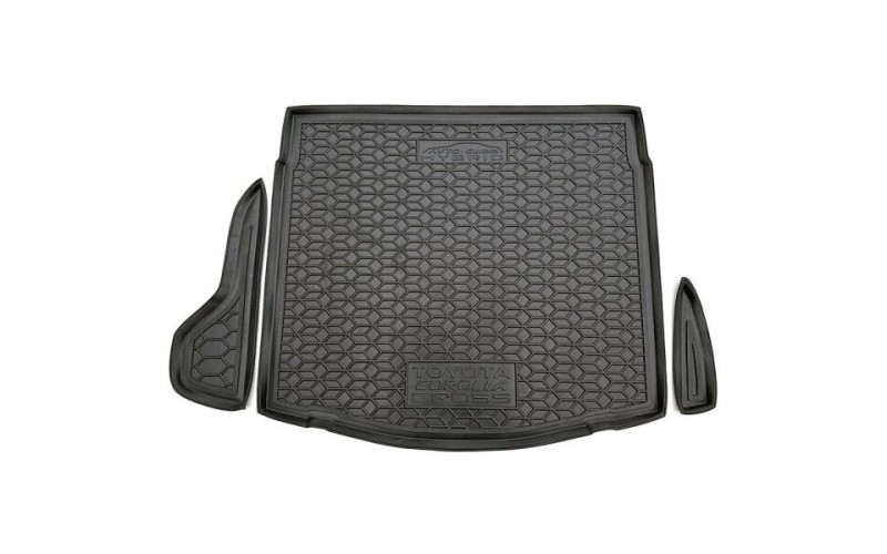 Коврик в багажник Toyota Corolla Cross 2022 – XG10, полиуретановый, Avto-Gumm