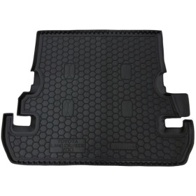 Коврик в багажник Toyota Land Cruiser 200 2012 – 2015, полиуретановый, Avto-Gumm