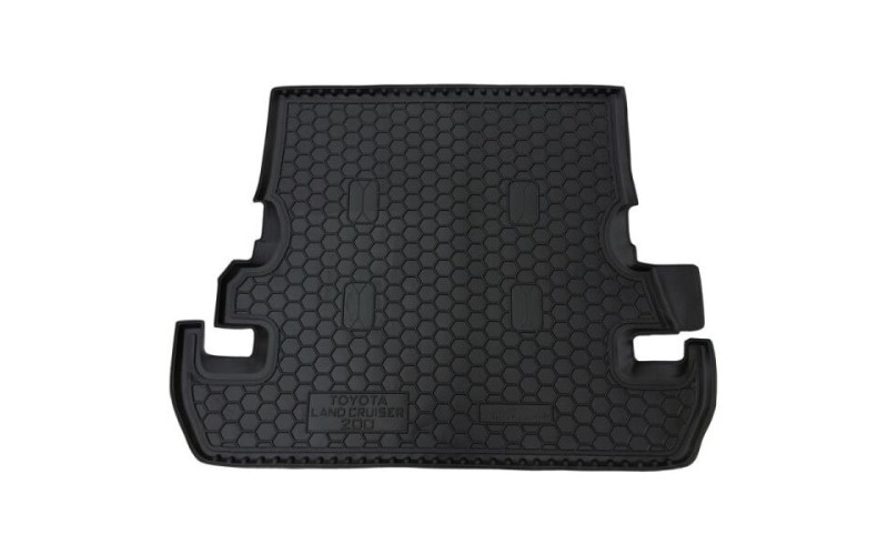 Коврик в багажник Toyota Land Cruiser 200 2012 – 2015, полиуретановый, Avto-Gumm