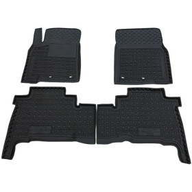 Килимки в салон Toyota Land Cruiser 200 2015 – поліуретанові, Avto-Gumm