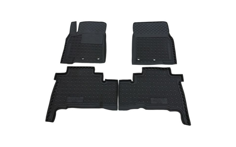 Коврики в салон Toyota Land Cruiser 200 2015 – полиуретановые, Avto-Gumm