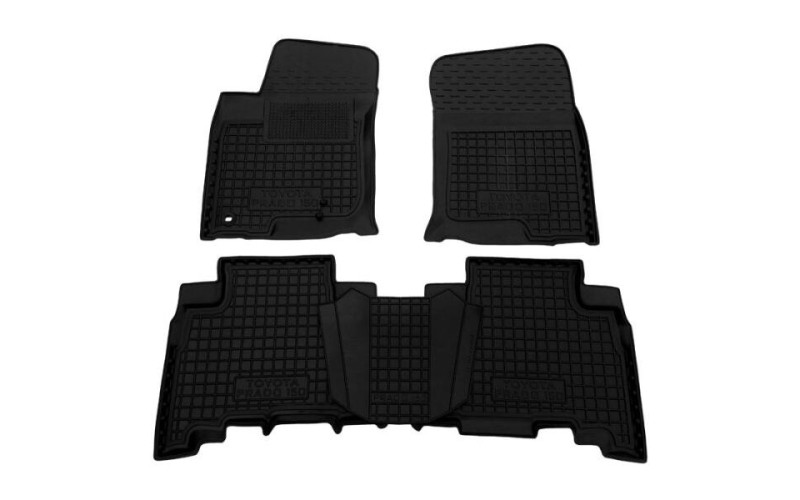 Килимки в салон Toyota Land Cruiser Prado 150 2015 – поліуретанові, Avto-Gumm