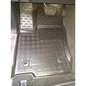 Килимки в салон Toyota Land Cruiser Prado (J250) 2023 – поліуретанові, Avto-Gumm