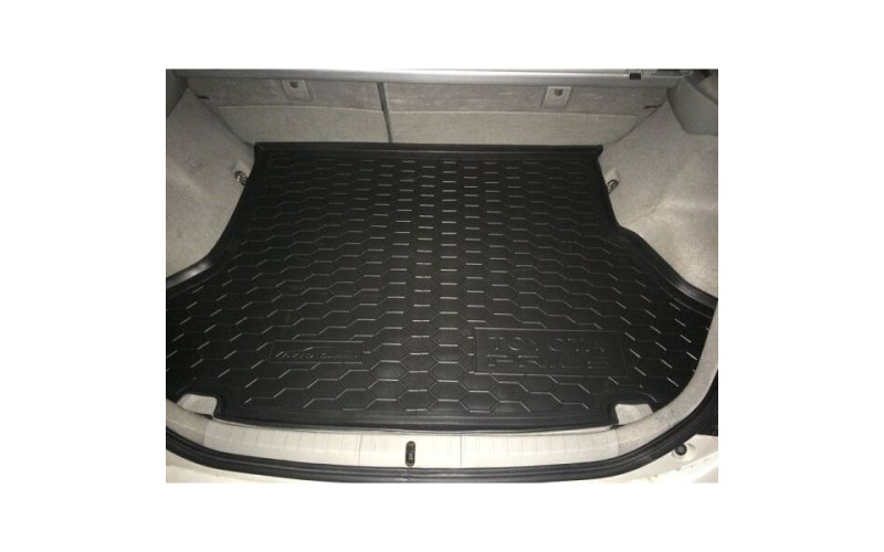 Коврик в багажник Toyota Prius 2009 – 2015 XW30, полиуретановый, Avto-Gumm