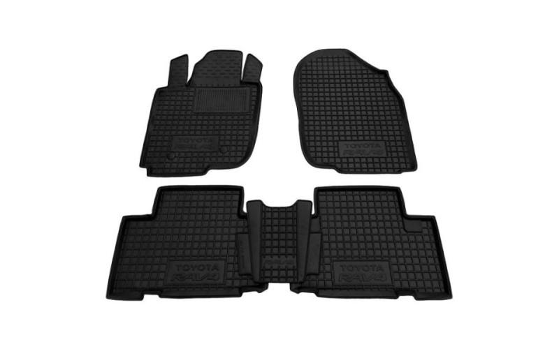 Килимки в салон Toyota RAV4 2005 – 2012 Короткая база (Европа) поліуретанові, Avto-Gumm