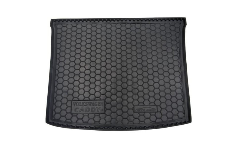 Коврик в багажник Volkswagen Caddy 2004 – 2010, полиуретановый, Avto-Gumm