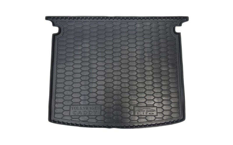 Коврик в багажник Volkswagen Caddy 2010–2015, полиуретановый, Avto-Gumm