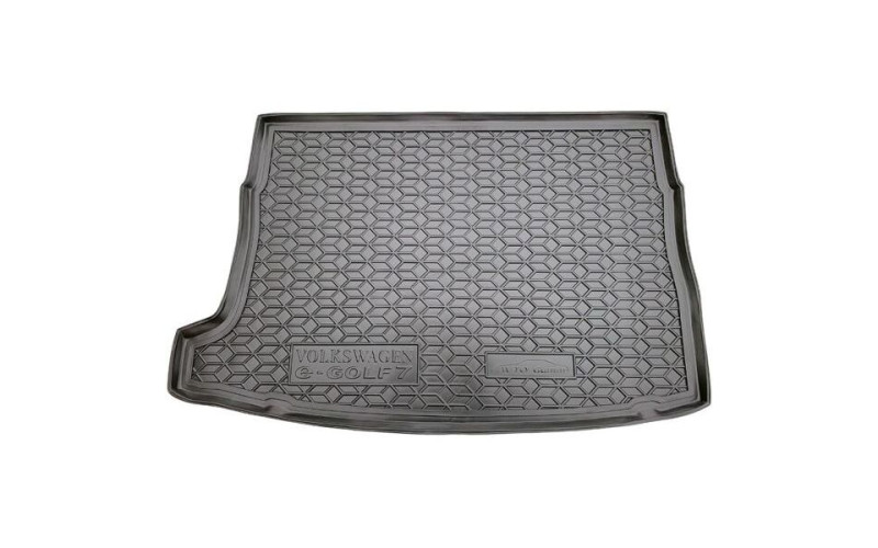 Коврик в багажник Volkswagen e-Golf 7 2012 –, полиуретановый, Avto-Gumm