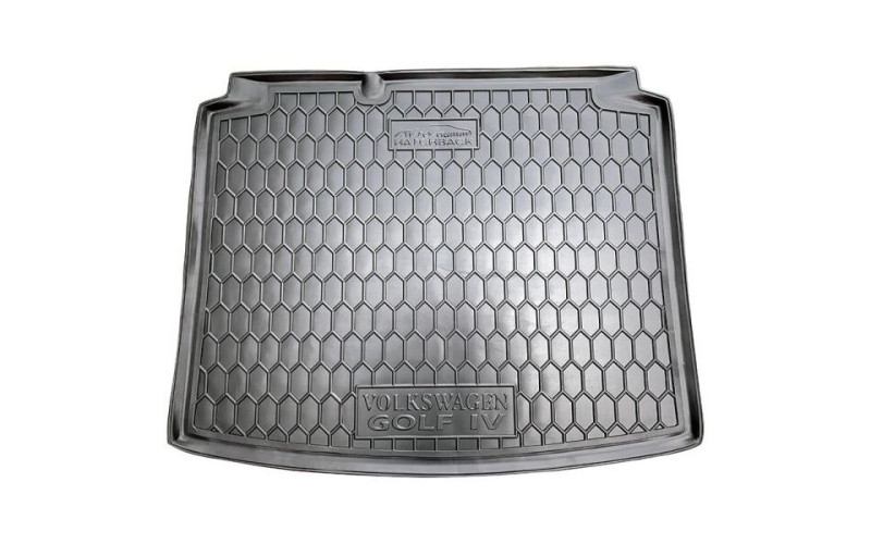 Килимок в багажник Volkswagen Golf 4, поліуретановий, Avto-Gumm