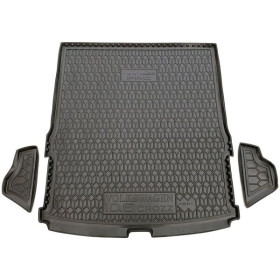 Коврик в багажник Volkswagen ID 6 2021 – 6 мест, полиуретановый, Avto-Gumm