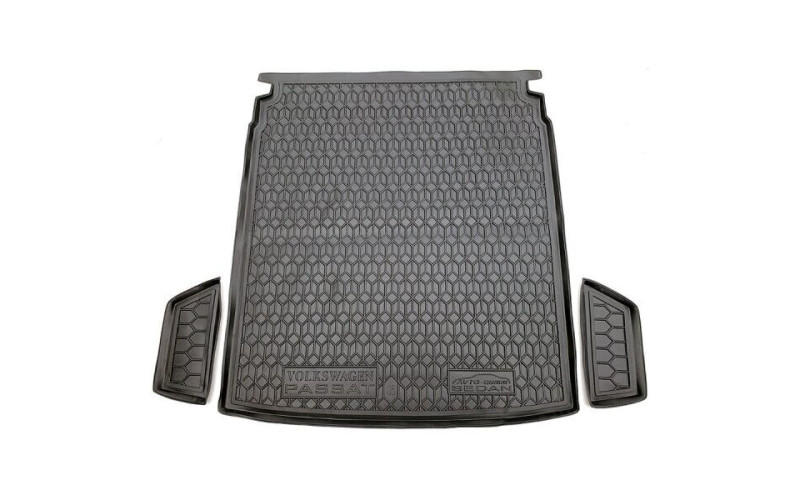 Килимок в багажник Volkswagen Passat B6, поліуретановий, Avto-Gumm
