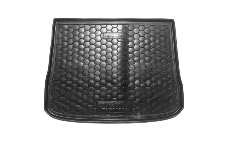 Килимок в багажник Volkswagen Tiguan 07-, поліуретановий, Avto-Gumm