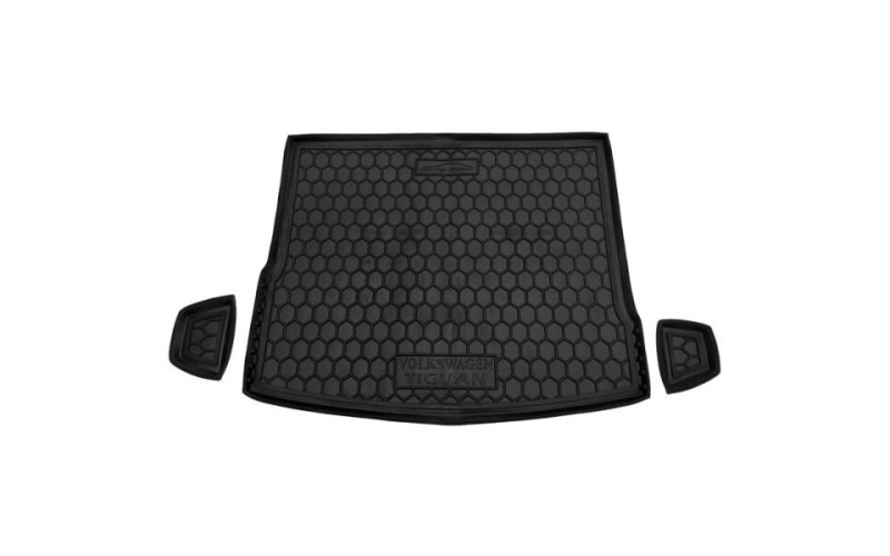 Килимок в багажник Volkswagen Tiguan 16-, поліуретановий, Avto-Gumm