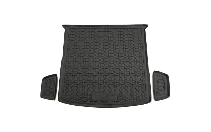 Коврик в багажник Volkswagen Tiguan Allspace 2016 –, полиуретановый, Avto-Gumm