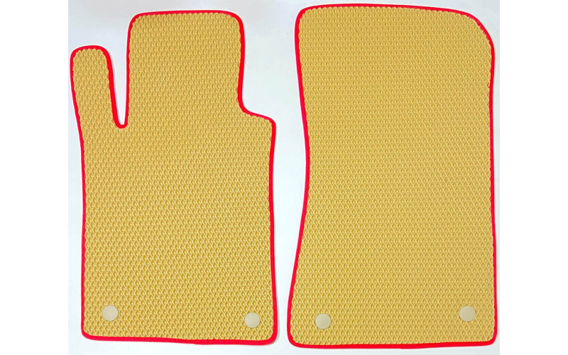 Eva Коврики передние в салон на Mercedes-Benz E-class W211 2002 – 2009 Задний привод (2 шт)