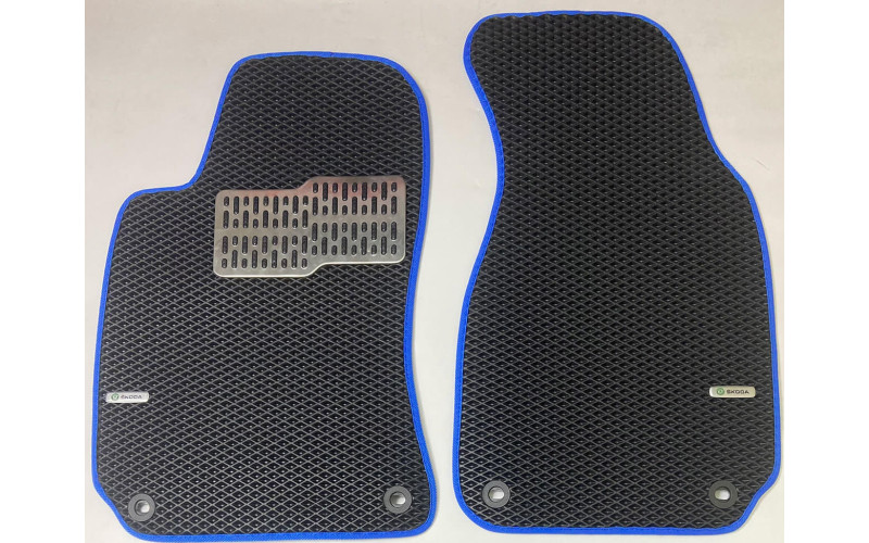 Eva Коврики передние в салон на Skoda SuperB 1 2002 – 2008 (2 шт)