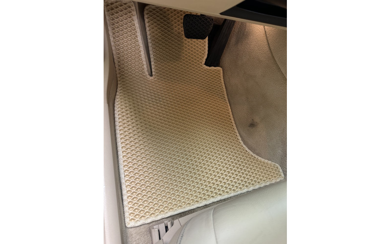 Eva Коврики в салон на BMW 5 F10 2013 – 2017 Задний привод (комплект - 5 шт)