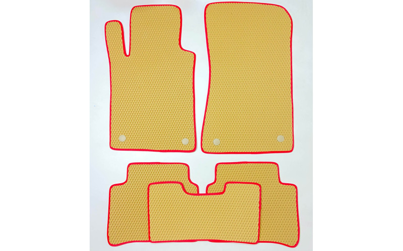 Eva Коврики в салон на Mercedes-Benz E-class W211 2002 – 2009 Задний привод (комплект - 5 шт)