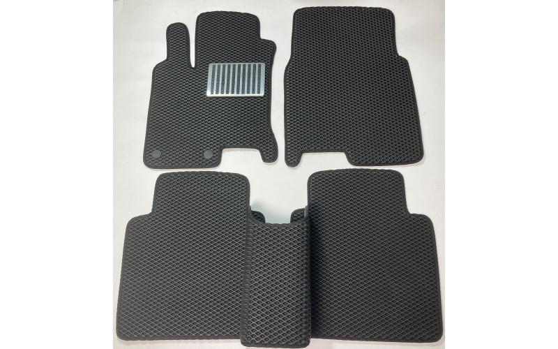 Eva коврики в салон на Nissan Qashqai 2008 – 2010 7-местный (комплект - 5 шт)