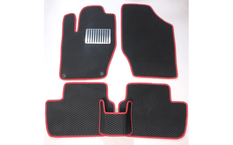 Eva Коврики в салон на Peugeot 308 2007 – 2013 Хетчбек, Седан (комплект - 5 шт)