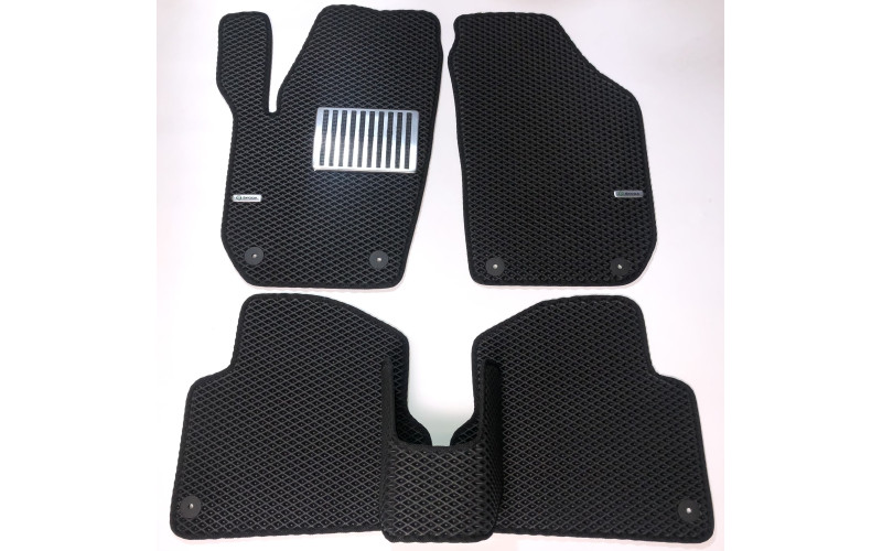 Eva Килимки в салон на Skoda Fabia 2010 – 2014 (комплект - 5 шт)