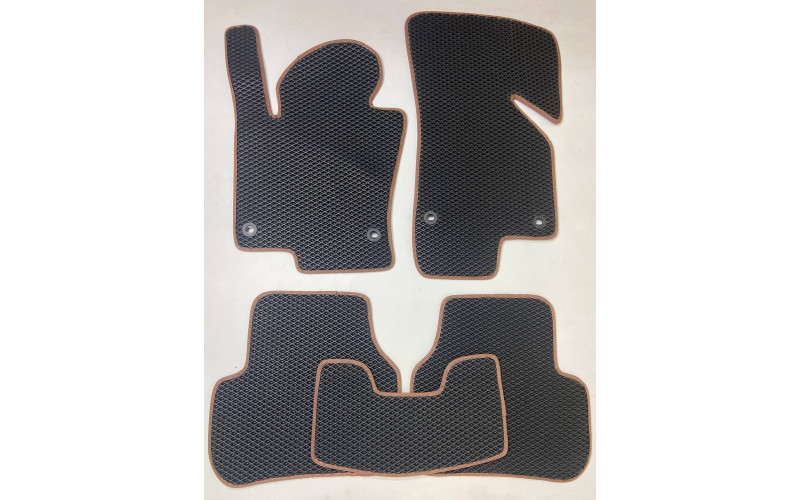Eva Коврики в салон на Volkswagen Passat B6 (комплект - 5 шт)