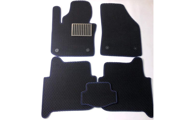 Eva Коврики в салон на Volkswagen Touran 2006–2010 (комплект - 5 шт)