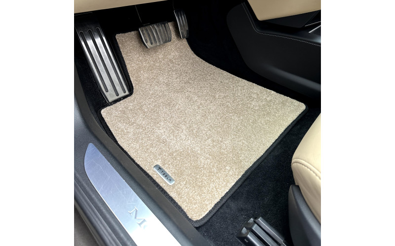 Преміум Килимки бежеві всесезонні на Toyota Supra 2019–, Люкс