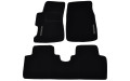 Коврики в салон для Honda Civic 7 2001 – 2006 3 дв.хетчбек + подпятник, текстильные