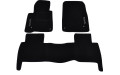 Коврики в салон для Toyota Land Cruiser 200 2007 – 2012 + подпятник, текстильные