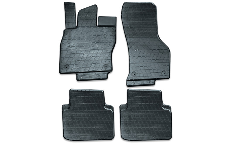 Килимки гумові в салон Mitsubishi Pajero Sport 2 2008 – 2013, Stingray