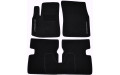 Коврики в салон для Chevrolet Aveo T250/T255 2006 – 2011 + подпятник, текстильные
