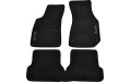 Коврики в салон для Audi A4 B6 2000 – 2004 + подпятник, текстильные