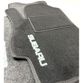 Килимки в салон для Hyundai Ioniq 6 sedan + підп'ятник, текстильні