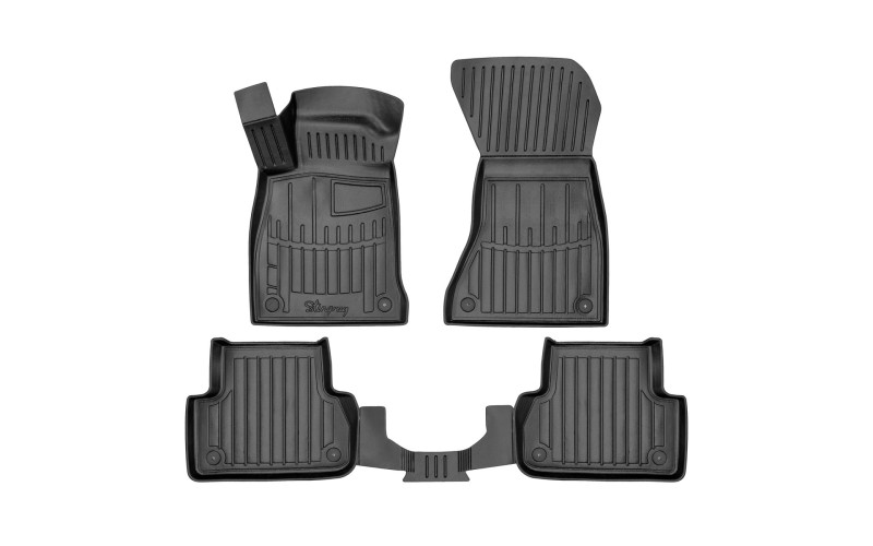 3D Коврики резиновые Stingray для Audi A4 B9 2015 –