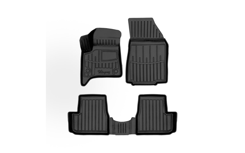 3D Килимки гумові Stingray для Citroen C3 IV (hybrid) 2024 –