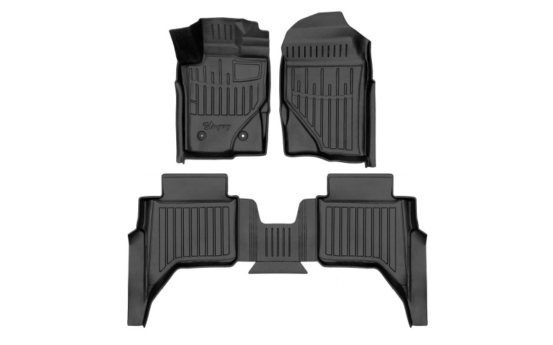 3D Коврики резиновые Stingray для Ford Ranger P703 2022 –