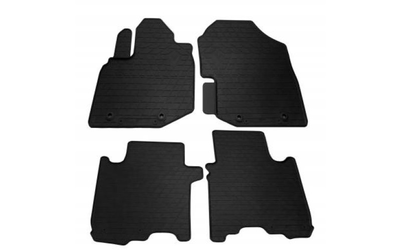 Коврики резиновые в салон Honda Jazz 2008-2015, Stingray