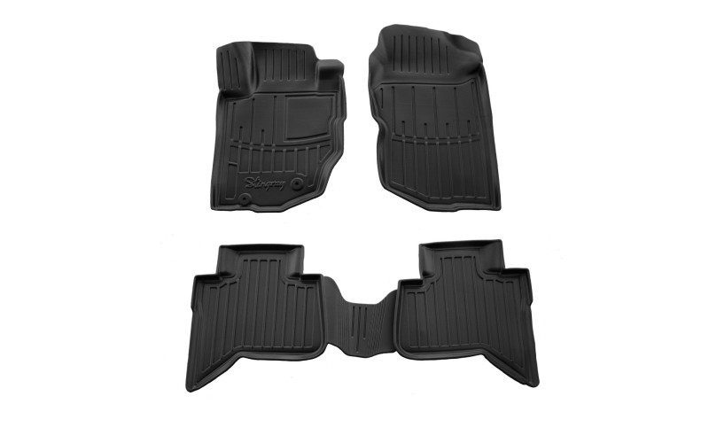 3D Коврики резиновые Stingray для Mitsubishi L200 2023 –