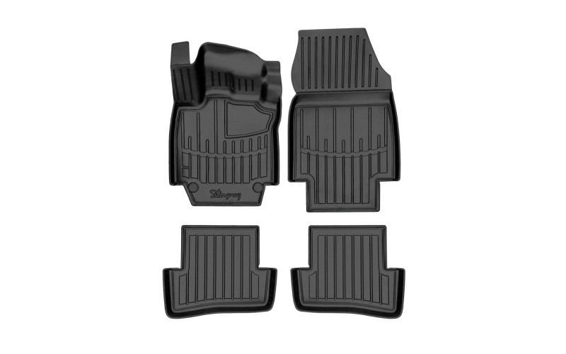 3D Килимки гумові Stingray для Renault Captur 2013 –