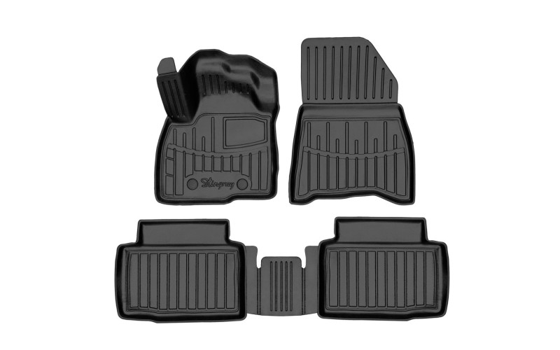 3D Коврики резиновые Stingray для Renault Duster III (2WD/4WD) 2024 –