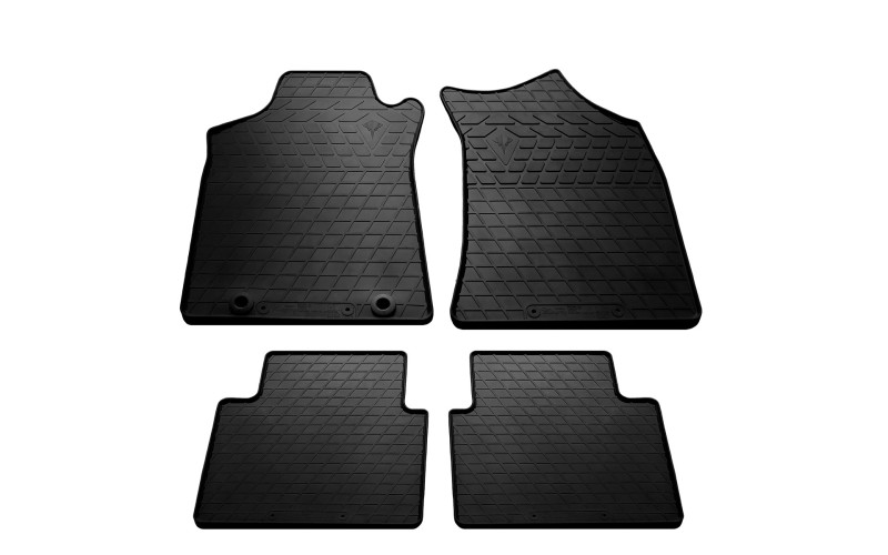 Коврики резиновые в салон Toyota Fortuner 2008 – 2011, Stingray