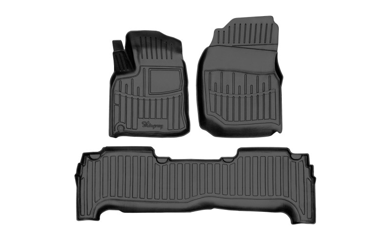 3D Килимки гумові Stingray для Toyota Land Cruiser 100 1998 – 2007